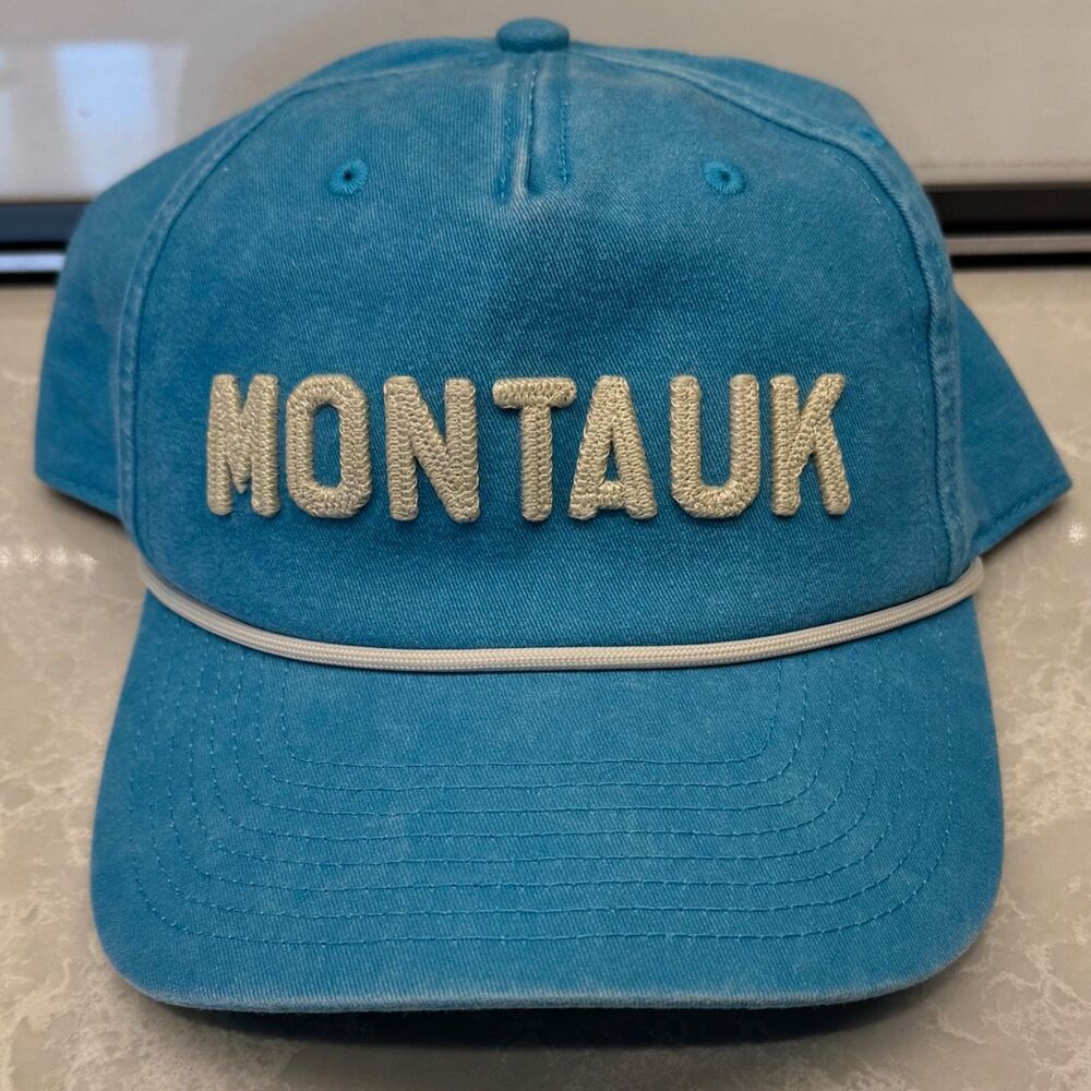 Montauk Downs Golf Course - American Needle Golf Hat - Men's Adjustable - Blue
